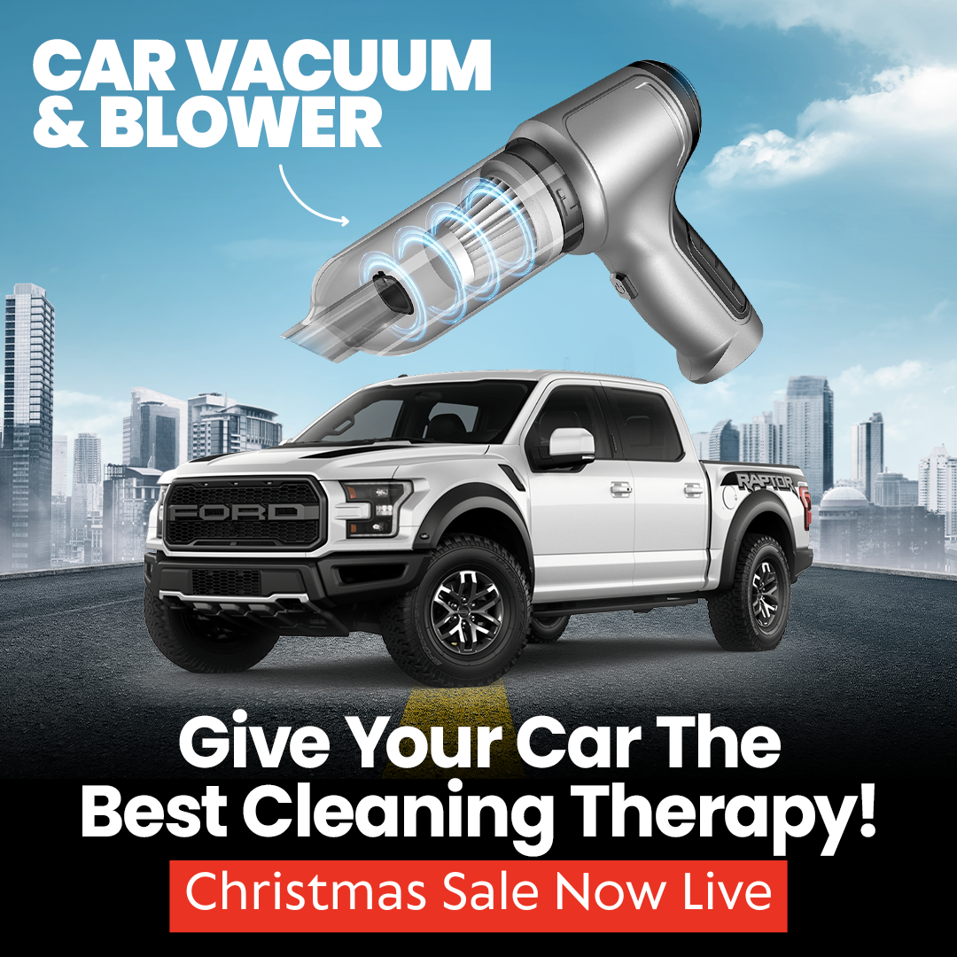 TurboVac™ Pro - Car Vacuum & Blower